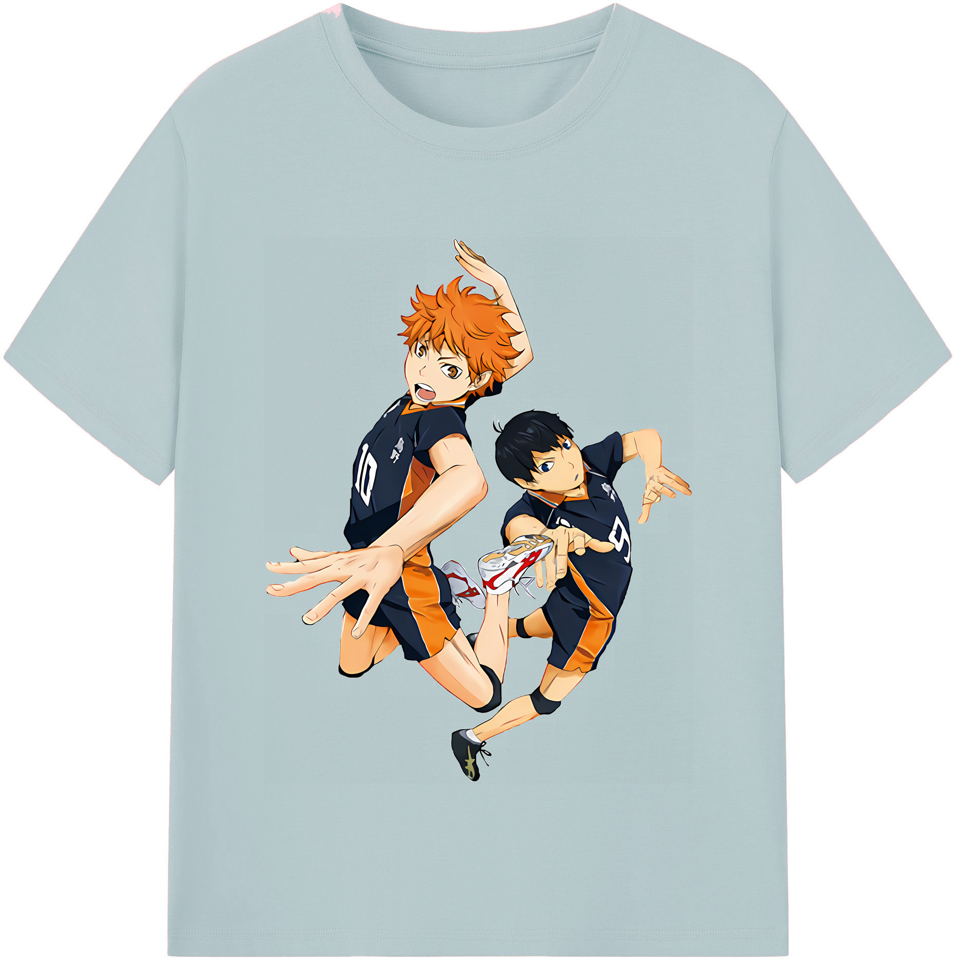 （画像用） ハイキュー!! Haikyu!! 綿100％半袖Tシャツ（フロントプリント）